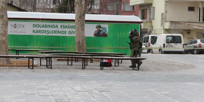 Polislere Şüpheli Çantayla Kutlama Sürprizi