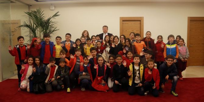 Başkan Palancıoğlu, Öğrencilere Belediyeciliği Anlattı