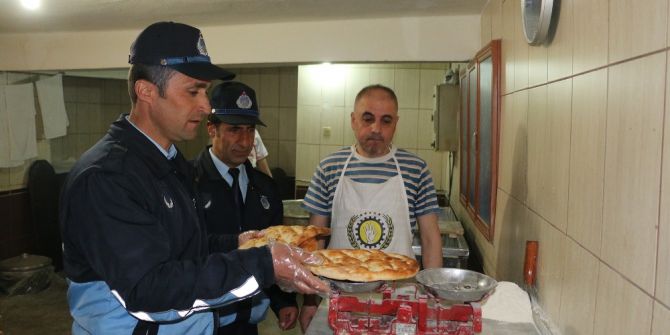 Bitlis’te Fırın Denetimi