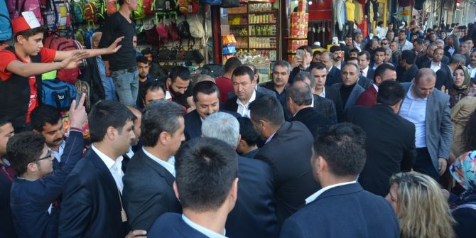 Bakan Faruk Çelik, Rışvan Aşiretinin Mitingine Katıldı