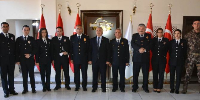 Afyonkarahisar’da Türk Polis Teşkilatının 172. Kuruluş Yıldönümü Etkinlikleri