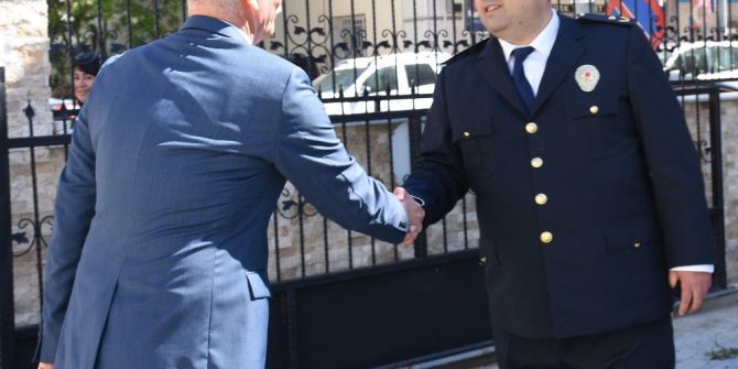 Başkan Kale’den Emniyete Polis Haftası Ziyareti