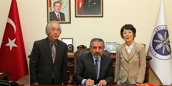 Arü’ye, Japonya’dan Kardeş Üniversite