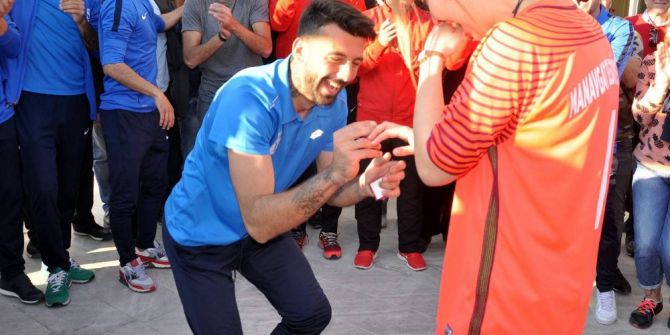 Şampiyonluk Ve Evlilik Sevinci Bir Arada