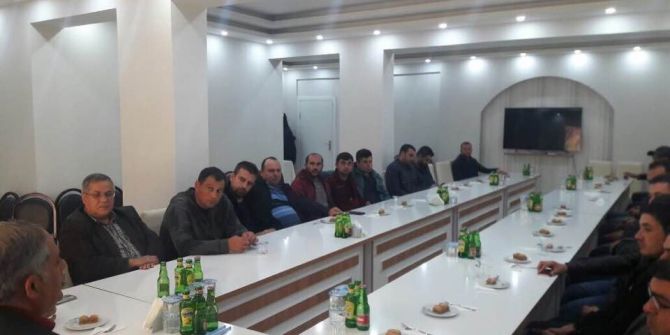 Başkan Mustafa Yaman, Referandum Çalışmalarına Devam Ediyor