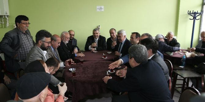 Başkan Çelik Talas’ta Esnaflarla Buluştu