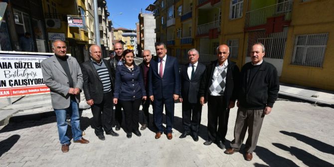 Başkan Gürkan Ataköy Mahallesinde Sürdürülen Çalışmaları Yerinde İnceledi