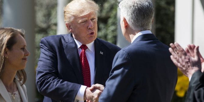 Trump’ın Adayı Gorsuch Yemin Etti