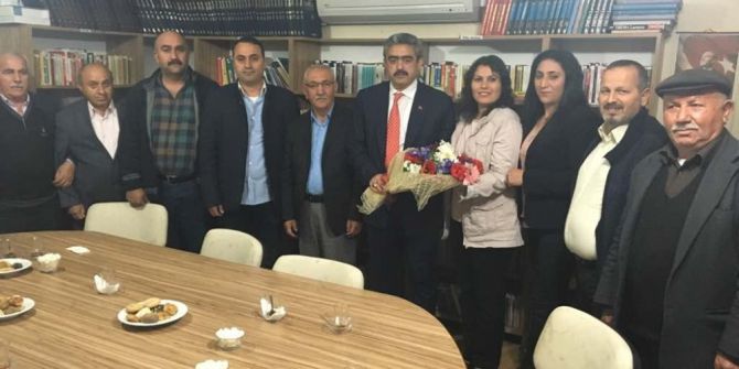 Başkan Alıcık, Nazilli Alevi Kültür Ve Dayanışma Derneğini Ziyaret Etti