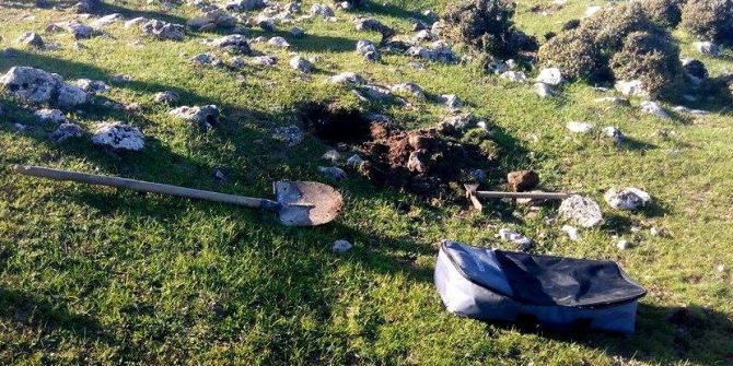 Kaçak Kazı Yapan 3 Kişi Suçüstü Yakalandı