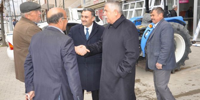 Vekil Dedeoğlu Ve Başkan Cabbar’dan Sanayi Esnafına Ziyaret