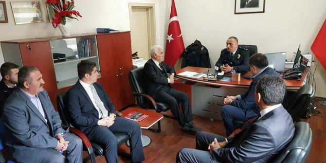 Milletvekili Ceylan’dan Nallıhan İlçe Emniyet Müdürlüğüne Ziyaret