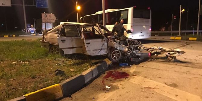 Tosya’da Trafik Kazası: 1 Yaralı