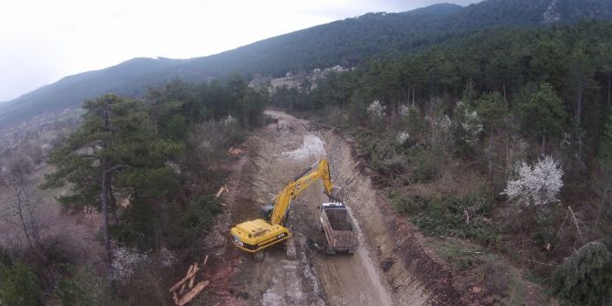 Dursunbey’de Yol Sorununa Büyükşehirden Çözüm