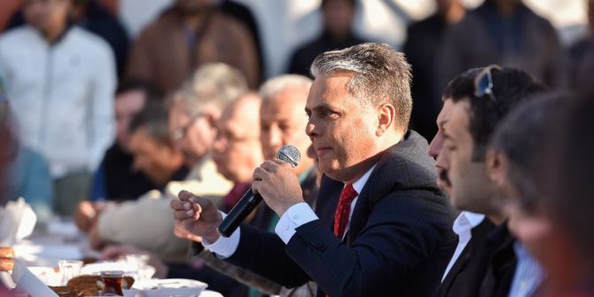 Başkan Uysal’dan İşçilere Kahvaltı