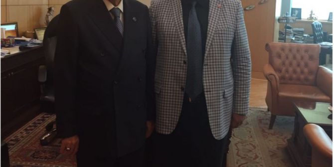 Başkan Tutar’dan Bahçeli’ye Ziyaret