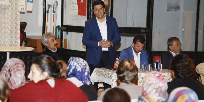 Başkan Genç, Site Sakinlerine Projelerini Anlatı