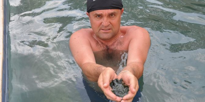 Türkiye’nin Tek Doğal Yosunlu Havuzu İlgi Görüyor