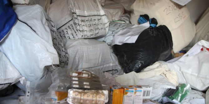 Van’da 49 Bin 467 Paket Kaçak Hap Ve İlaç Ele Geçirdi