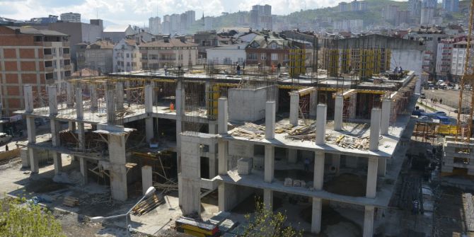 Fatsa Belediyesi Yeni Hizmet Binası Yükseliyor