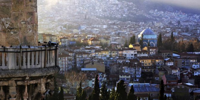 Bursa Minarelerinden Harika Manzaralar