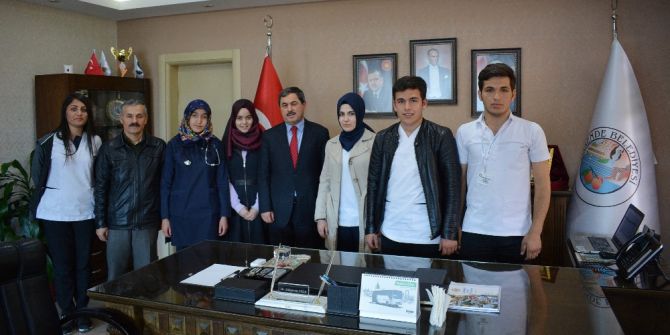 Başkan Eser, Sağlık Lisesi Öğrencileriyle Bir Araya Geldi