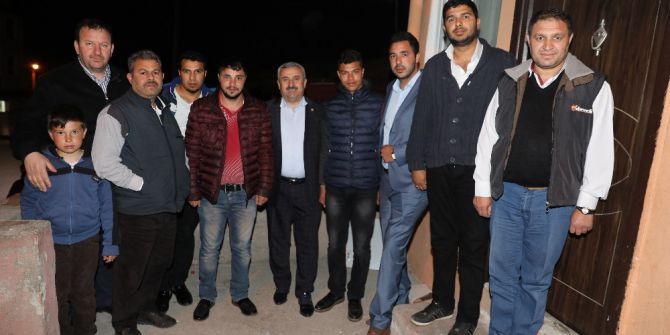 Başkan Baran Körfez Romanlar Derneği Başkanını Ziyaret Etti