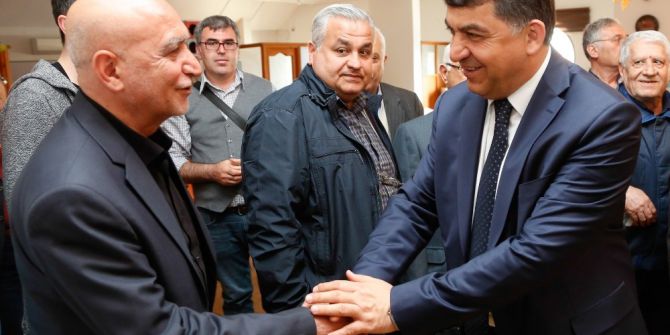 Tayyar İle Fadıloğlu, Esnafa Yeni Hükumet Sistemini Anlattı