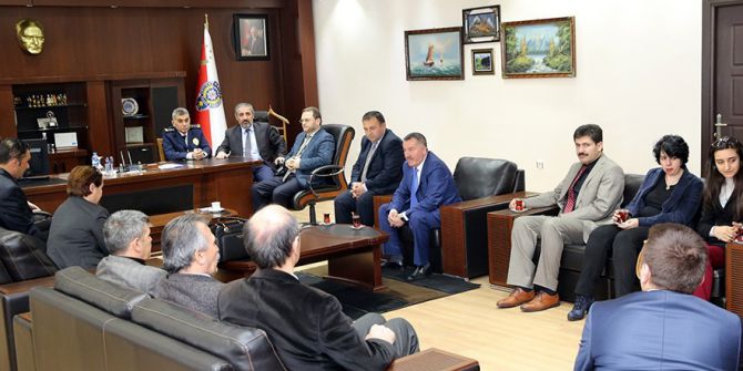 Arü Yönetiminden Emniyet Teşkilatına Ziyaret