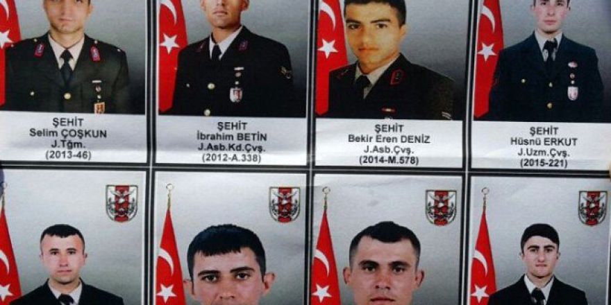 Hakkari Şehitlerine Uğurlama Töreni