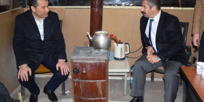 Vali Azmi Çelik, Polis Merkezleri Ve Uygulama Noktalarında Görev Yapan Personelleri Ziyaret Etti