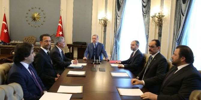Cumhurbaşkanı Erdoğan, F1 Ceo’sunu Kabul Etti