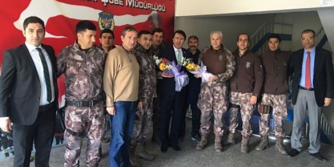 Milletvekili Aydemir, Özel Harekât Şube Müdürlüğünü Ziyaret Etti