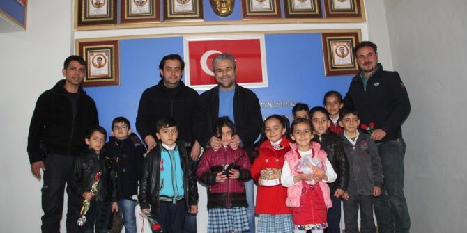 Minik Öğrencilerden Polislere Ziyaret