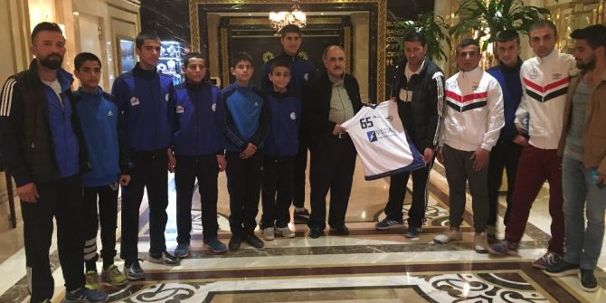 Genç Hentbolculardan Atalay’a 65 Numaralı Forma