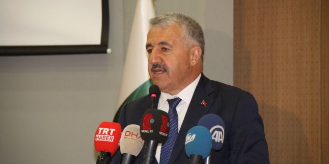 Ulaştırma Bakanı Ahmet Arslan: