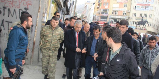 Vali Toprak’tan Esnaf Ziyareti