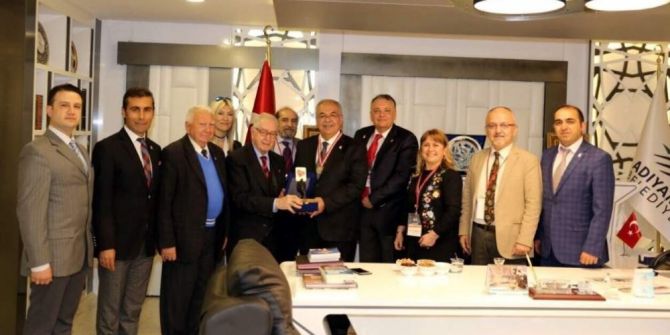 Türkiye Milli Olimpiyat Komitesinden Başkan Kutlu’ya Ziyaret