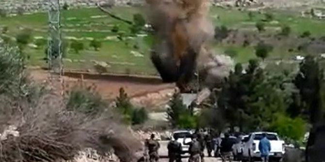 Mardin’de Karayoluna Döşenen Patlayıcı İmha Edildi