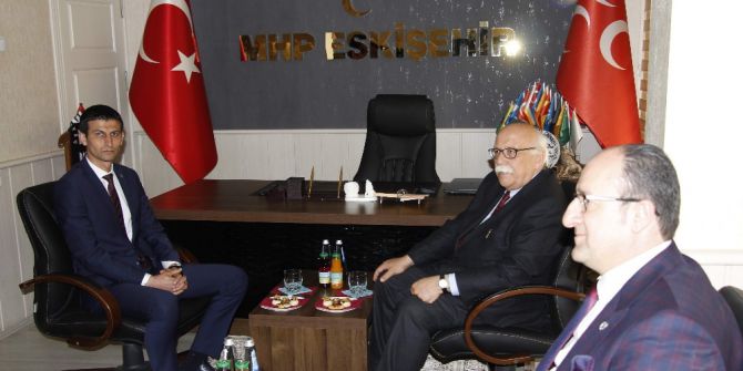 Bakan Avcı, Mhp İl Başkanlığını Ziyaret Etti