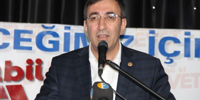 Ak Parti Genel Başkan Yardımcısı Cevdet Yılmaz: