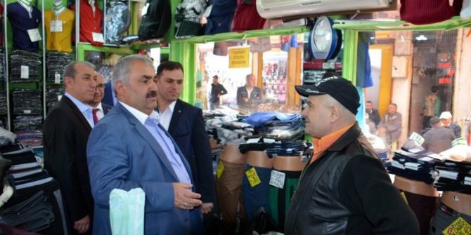 Milletvekili Etyemez, Esnaflarla Bir Araya Geldi