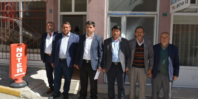 Chp’li Muhtarlardan Noter Tasdikli İstifa