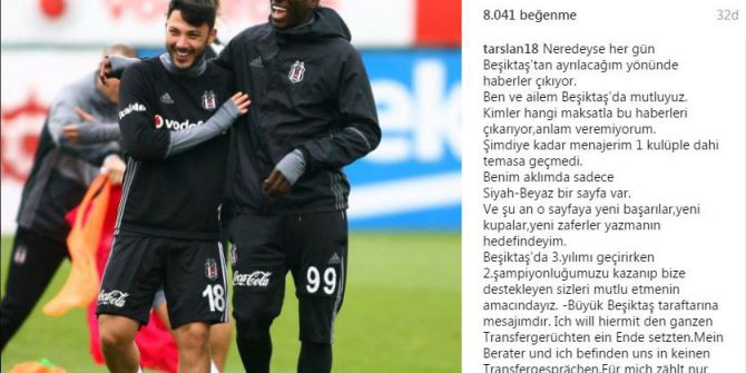 Tolgay Arslan’dan Transfer İddialarına Yanıt