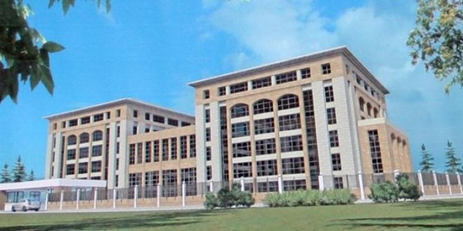 Edirne Emniyet Müdürlüğü’nün Hizmet Binasında Sona Geliniyor