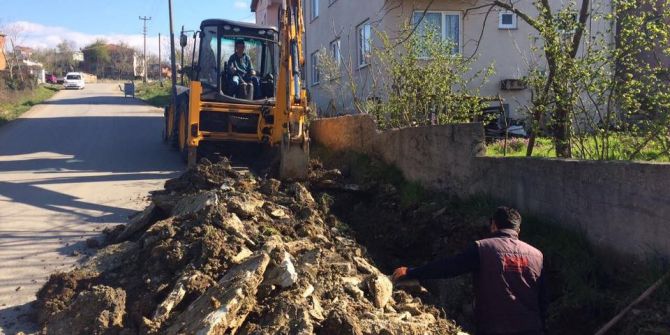 Doğancılar Mevkiinde İçme Suyu Şebeke Hattı Yenileniyor
