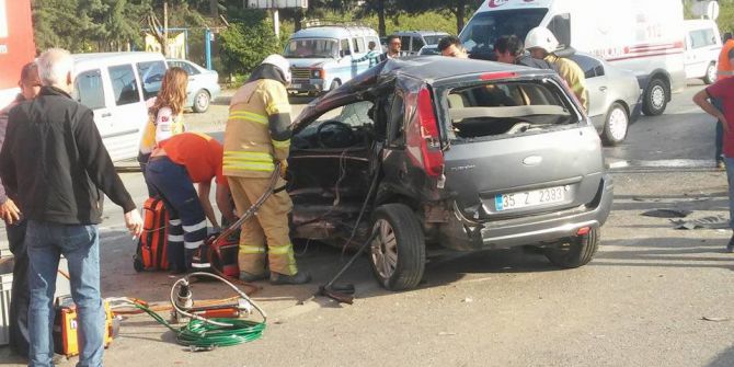 Trafik Kazasında Yaralanan Kaymakam Ameliyat Oldu