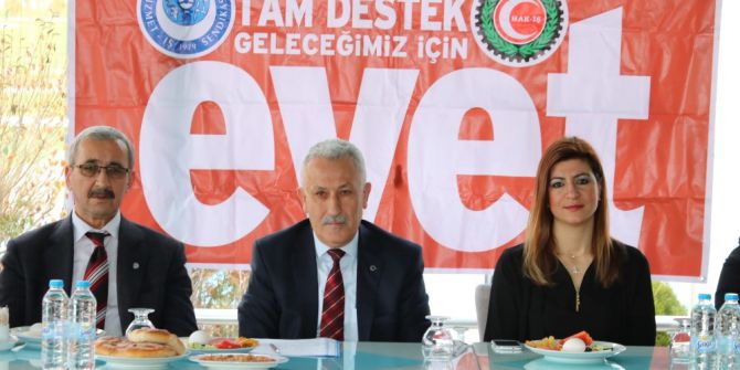 Yozgat’ta Hak-iş Referandum Da ’Evet’ Diyecek