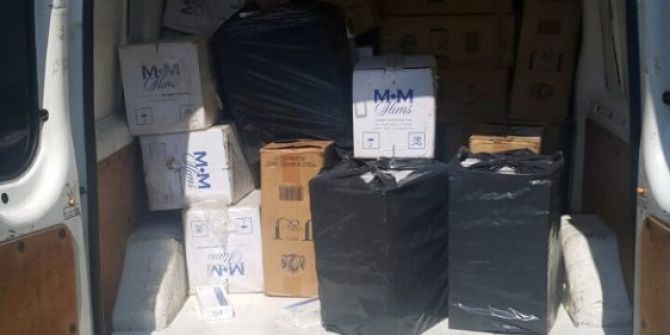 Mersin’de Kaçak Sigara Operasyonu