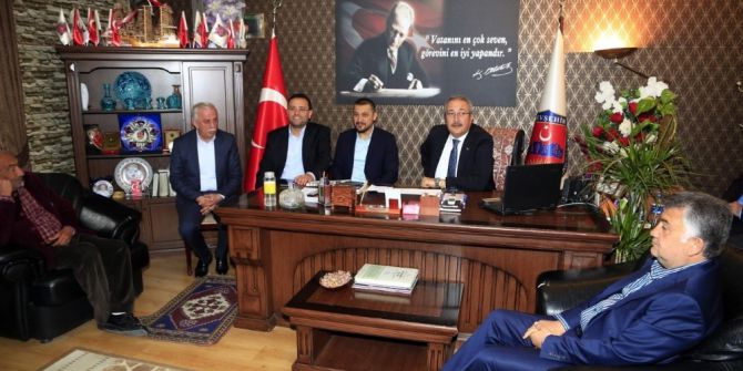 Ak Parti Milletvekilleri Stk Temsilcilerini Ziyaret Etti